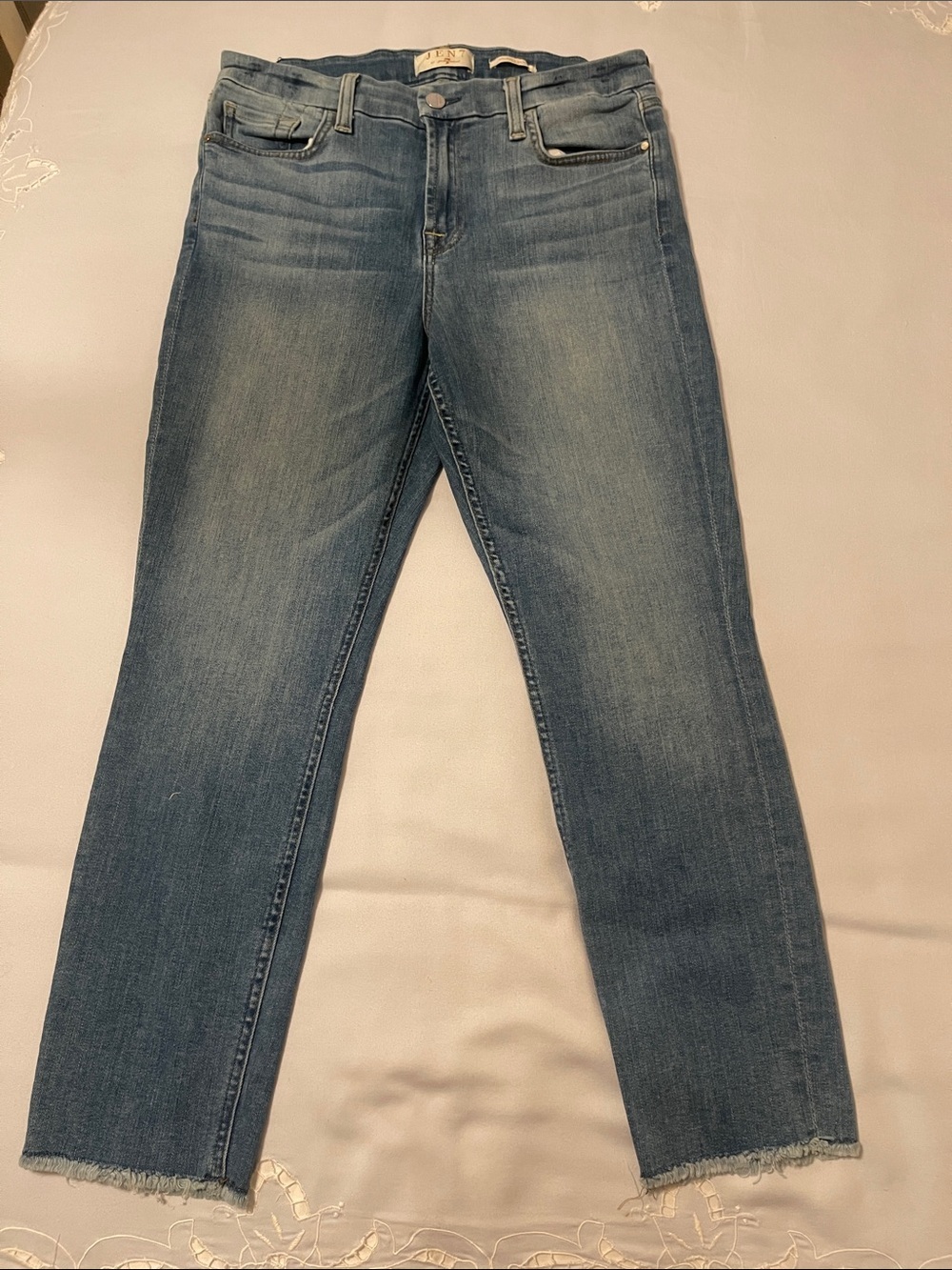 JEN7 by For All Mankind - Crop Skinny Jeans - Sz 8